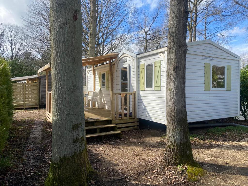 Mobil-Home Au Parc Des Roches Saint-Chéron Buitenkant foto