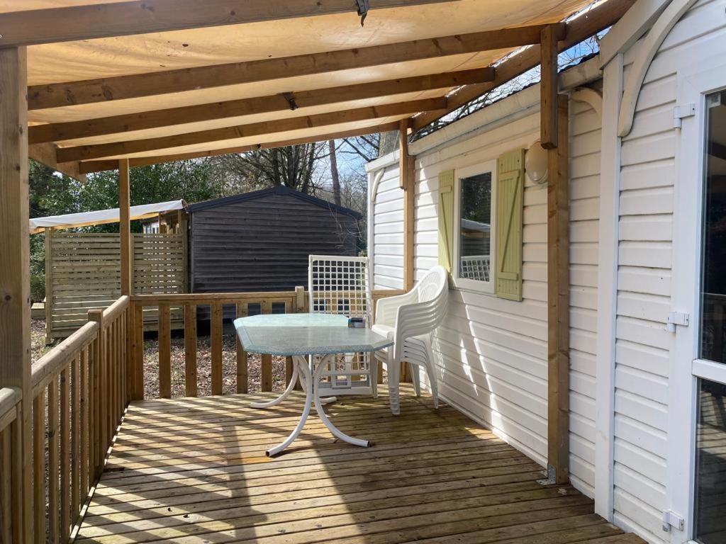 Mobil-Home Au Parc Des Roches Saint-Chéron Buitenkant foto